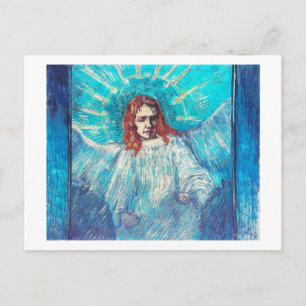 Angel Half-Figuur (na Rembrandt) Van Gogh Fine Briefkaart