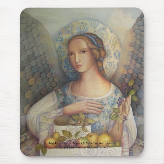 Angel Hamaliel mousepad Muismat (Voorkant)