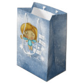 Angel Hangt de Sterren Medium Cadeauzakje (Achterkant Gekanteld)