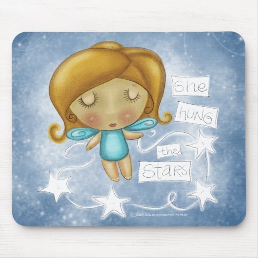 Angel Hangt de Sterren Muismat (Voorkant)
