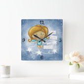 Angel Hangt de Sterren Vierkante Klok (Huis)