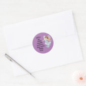 Angel Happy Birthday Sticker (Envelop)