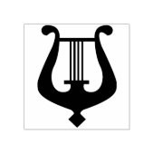 angel harp kunststempel rubberstempel (Afrduk)