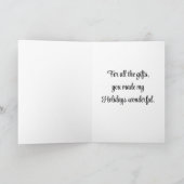  Angel - Hartelijk dank Bedankkaart (Binnen)