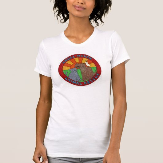 Angel Haven Animal Rescue Logo_edited T-shirt (Voorkant)