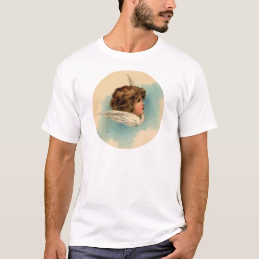 Angel Head in Circle T-shirt (Voorkant)