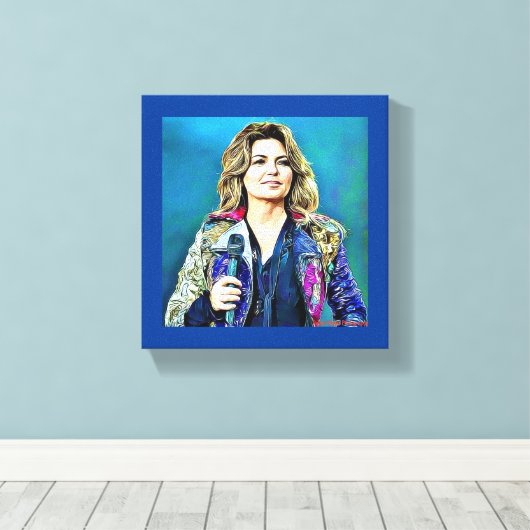 Angel Heart Canvas Afdruk (Insitu (Houten vloer))