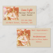 Angel Heart Holistic psychic wellness massage Visitekaartje (Voorkant / Achterkant)