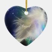Angel Heart. Keramisch Ornament (Voorkant)