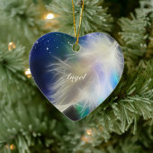 Angel Heart. Keramisch Ornament