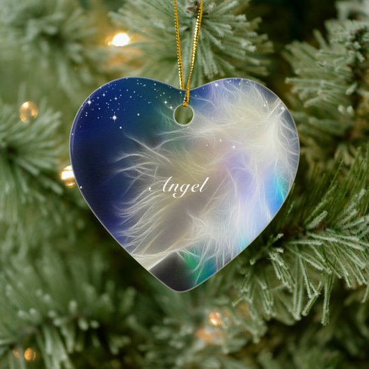 Angel Heart. Keramisch Ornament