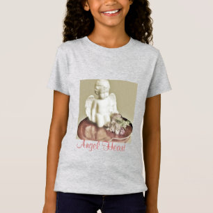 Angel Heart-Taupe T-shirt