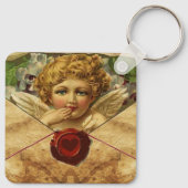 ANGEL HEART WAX SEAL PARCHCHMENT SLEUTELHANGER (Achterkant)