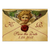 ANGEL HEART WAX SEAL PARCHMENT MONOGRAM (Voorkant Horizontaal)
