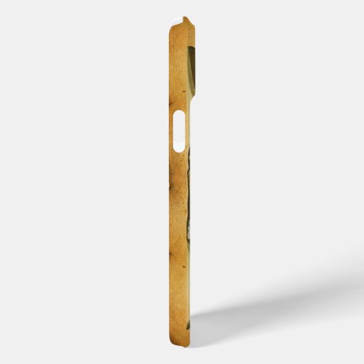 ANGEL HEART WAX SEAL PARCHMENT Monogram Case-Mate iPhone Case (Achterkant / Rechts)