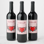 Angel Heart Wijn Etiket (Flessen)