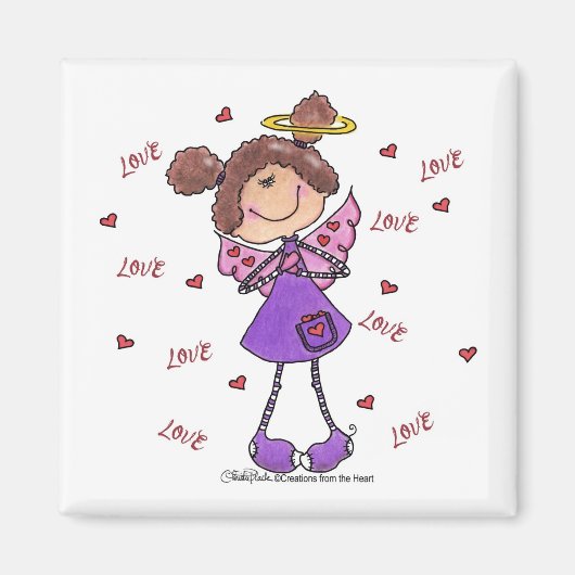 Angel Hearts Magneet (Voorkant)