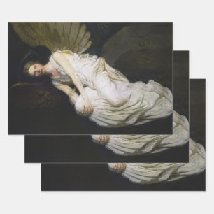  Angel Heavyweight Decoupage Angels Inpakpapier Vel