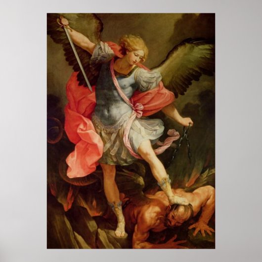 Angel Heilige Archangel St. Michael Poster (Voorkant)