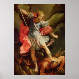 Angel Heilige Archangel St. Michael Poster