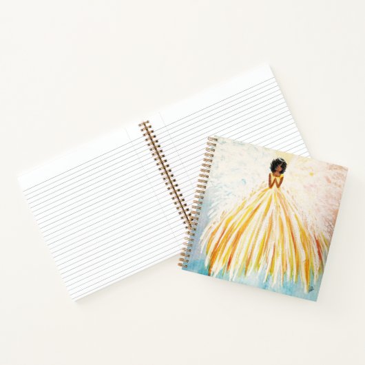 Angel Helderbolvormig Notitieboek (8,5 x 8,5) (Binnen)