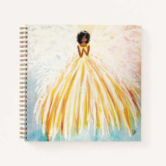 Angel Helderbolvormig Notitieboek (8,5 x 8,5) (Voorkant)