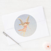 Angel, Henri Rousseau Fine Art Ronde Sticker (Envelop)