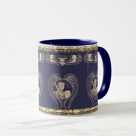Angel Heraldiek met soldaat Mok (Voorkant rechts)