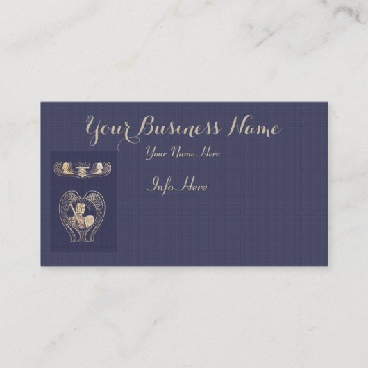 Angel Heraldry Visitekaartje (Voorkant)