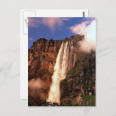 Angel-Herfsten op Auyan Tepui, Venezuela Briefkaart (Voorkant / Achterkant)