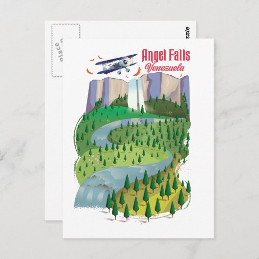 Angel Herfsten Venezuela Briefkaart (Voorkant / Achterkant)