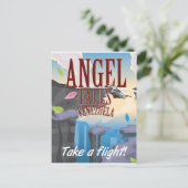 Angel Herfsten Venezuela Reisposter Briefkaart (Staand voorkant)