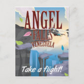 Angel Herfsten Venezuela Reisposter Briefkaart (Voorkant)