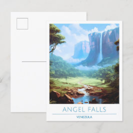 Angel Herfsten Venezuela Reizen Briefkaart
