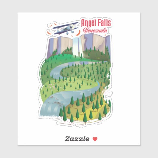 Angel Herfsten Venezuela Sticker (Vel)