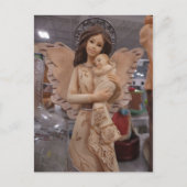 Angel Holding Baby Briefkaart (Voorkant)