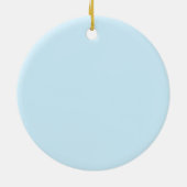 Angel Holding Bear Keramisch Ornament (Achterkant)