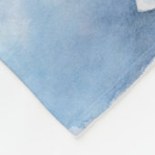 Angel Holding Bird Fleece Blanket Deken (Hoek)