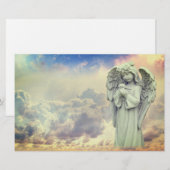 Angel Holding ventilator Briefpapier (Voorkant / Achterkant)