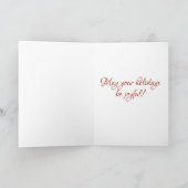 Angel Holiday Card Kaart (Binnen)