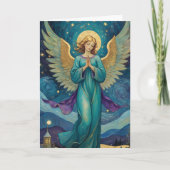   Angel Holiday Kaart (Voorkant)