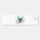 Angel-hond Bumpersticker (Voorkant)