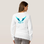 Angel Hoodie T-shirt (Achterkant volledig)