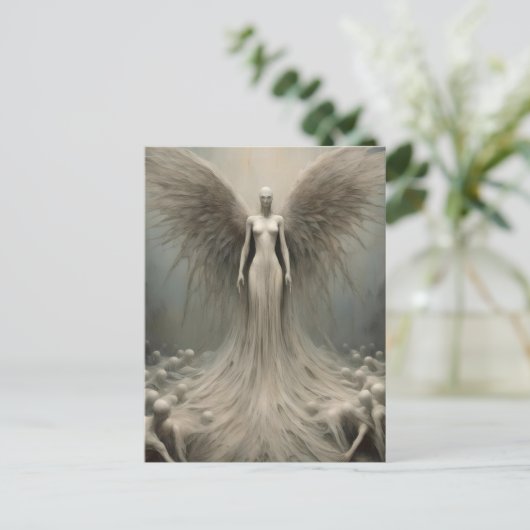 Angel Horror Briefkaart (Staand voorkant)