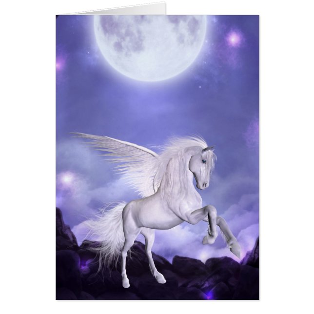 Angel Horse Card Fantasy (Voorkant)