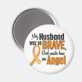Angel Husband-leukemie Magneet (Voorkant / Achterkant)