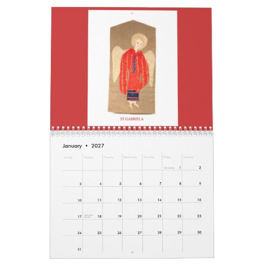 Angel Icons        ... Kalender (Jan 2027)