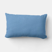 Angel in Blue Check Believe Graphics Kussen (Achterkant)