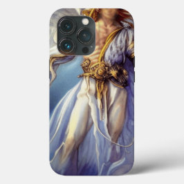 Angel in Blue draagt een zwaard Case-Mate iPhone Case