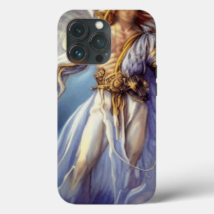 Angel in Blue draagt een zwaard Case-Mate iPhone Case